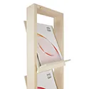 Dřevěný stojan na katalogy Compact Wood