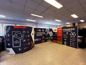 Výstavné stánky ISOframe – ukážka realizácie