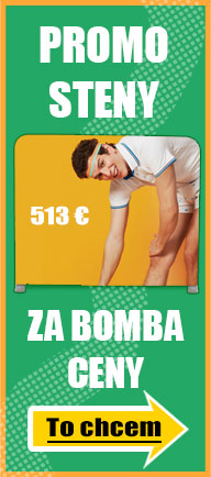 Najlacnejšie textilné promo steny