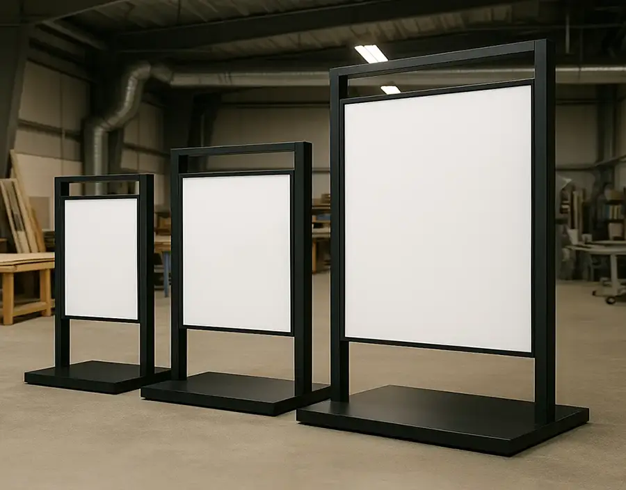 Vonkajší výstavný stojan Maxi