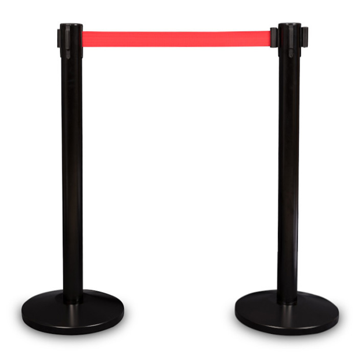 Vymedzovacie stĺpik Premium black