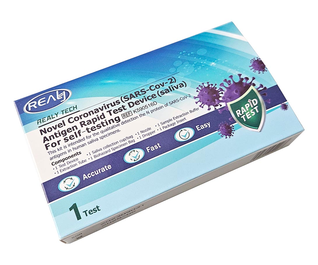 Realy Tech Novel Coronavirus SARS-Cov-2 Antigen Rapid Test Device ...