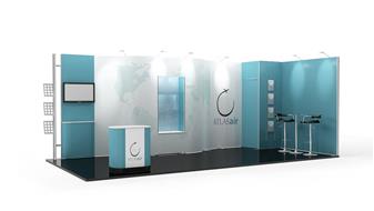 Stánok ISOframe® Wave 9