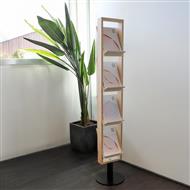 Drevený stojan na katalógy Compact Wood