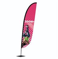 Reklamná vlajka Zoom Crest