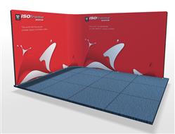 Prezentačná stena ISOframe® na plochu 4x3 m