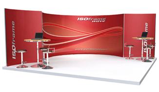 Flexibilná stena ISOframe® wave 19