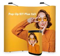 Pop Up KIT Plus 3x3 oblá