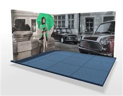 Prezentačná stena Pop-Up na plochu 4x3 m