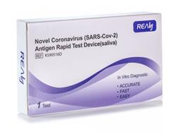 Realy Tech Novel Coronavirus SARS-Cov-2 Antigen Rapid Test Device saliva 100 ks