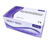 Hangzhou Realy Tech Novel Coronavirus SARS-Cov-2 Antigen Rapid Test Device saliva 5 ks