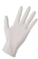 Jednorazové latexové rukavice s púdrom 100 ks