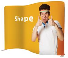 Textilná stena Shape wave