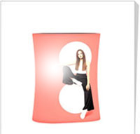 LED promo stolíky LED promo stolíky